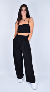 The Belted Pants Set.